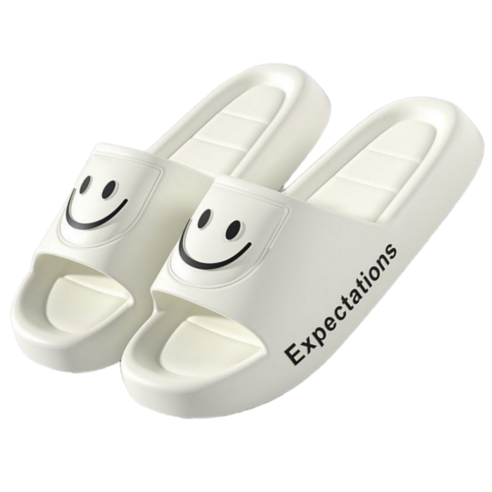 IAWI 해피스마일 슬리퍼 가벼운 층간소음 쿠션 사무실 실내화 - 슬리퍼 상품 이미지