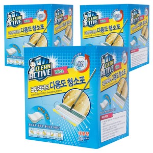 크린액티브 다용도 청소포 210매, 3개