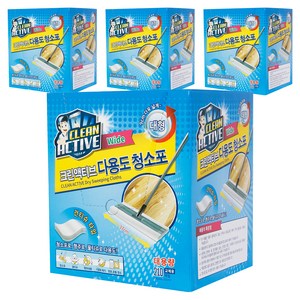 크린액티브 다용도 청소포 210매, 4개
