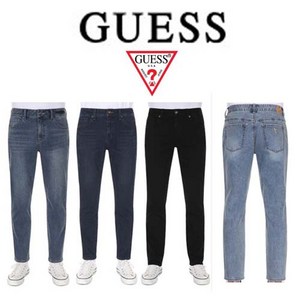 (신상품)게스 남자 청바지 슬림/루즈스트레이트 핏 청바지 aurne0002