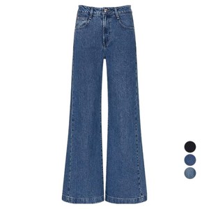 게스 여성용 뉴 와이드 스판 팬츠 사계절용 YO3D0175