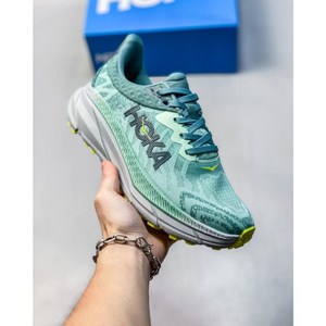 호카원 원 Challenger ATR7 남녀 공용 스모그 그린 스니커즈 쿠션 내마모성 가벼운 러닝화입니다 클리프톤 1122630-MGTR