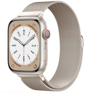 OULUOQI 애플워치 / 갤럭시워치 호환 밀레니즈 스트랩 워치밴드