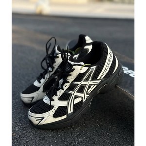 아식스 런닝화 젤 1130 블랙 크림 운동화 러닝화 키높이운동화 발이 편한 스니커즈 경량화