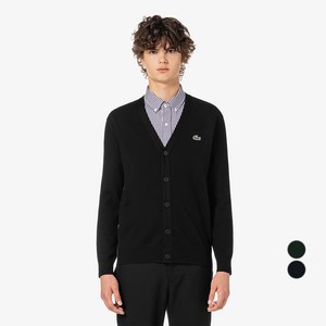 라코스테 남성용 버튼 가디건 AH929E-55N