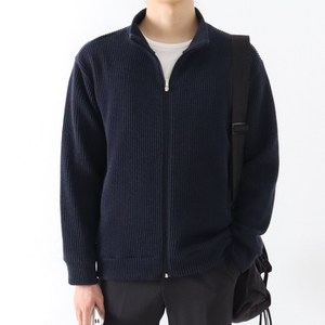 당일발송 로컨 골지 차이나 니트 집업 가디건 빅사이즈 ZZBCD022