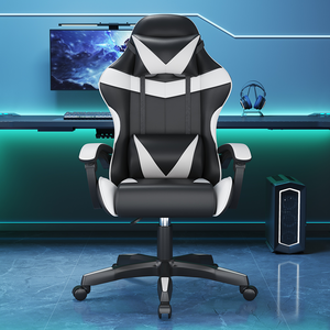 발받침 포함 각도 조절 가능 게이밍의자 회전 컴포트 컴퓨터 의자 승강 가능한 사무실 의자