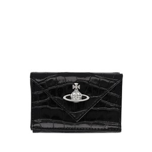 비비안웨스트우드 구체 디테일 크로커다일 이펙트 지갑