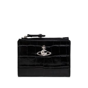 비비안웨스트우드 엠보스드 로고 지갑