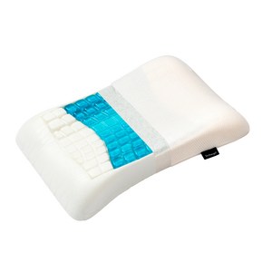 테크노젤 에센셜 메모리폼 인체공학 베개, 화이트, 1개