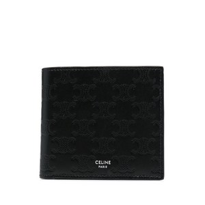 셀린느 트리오페 가죽 2단 지갑