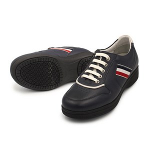 슈올즈 기능성 신발 - 조이 스니커즈 WK1613-NV BG  발이 편한 여성 캐쥬얼화 추천 컴포트 브랜드 가죽 아치 평발 교정