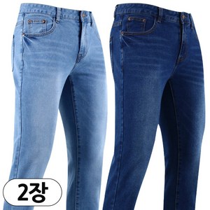 2장 [더빅보스] SA 사계절 남성 캐주얼 슬림핏 청바지 _ 남자 데님 스판 팬츠 고퀄리티 데님 B1657