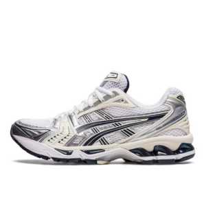 아식스 젤카야노 14 화이트 미드나이트 1202A056 남녀공용(증정품 수납백), -109+증정품 수납백, 285