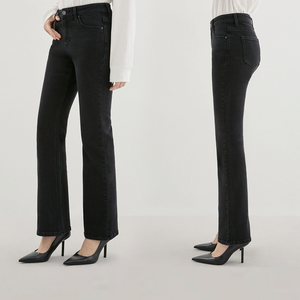 [백화점 정품] Guess 게스 여성 플레어 부츠컷 블랙진 청바지