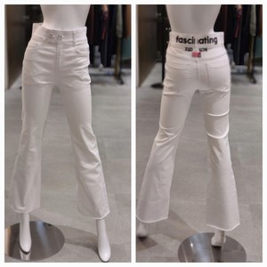 에고이스트 자수 포인트 투버튼 데님 바지 EP2DP561_DG