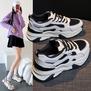 Aesero 발편한운동화 5cm 여성 부드럽고 캐주얼 가벼운 런닝화 키높이운동화 DGXD-2508