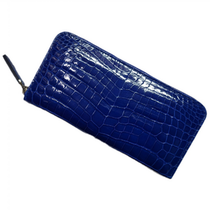 아르씨 여자 악어지갑 여자 명품 수제 핸드메이드 지퍼 장지갑 고급 악어가죽지갑