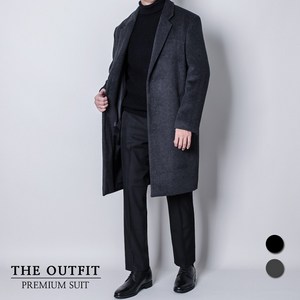 디아웃핏 M~3XL 남자 프리미엄 리얼 울코트 고급 빅사이즈 캐시미어 오버핏 롱코트