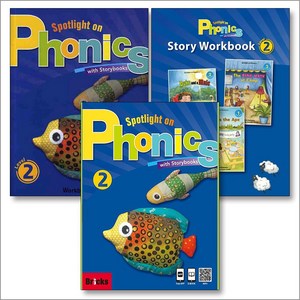 Spotlight on Phonics Level 2 세트 (전3권) : 교재 + 워크북 + 스토리워크북, 브릭스(BRICKS)