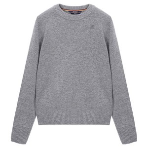 까웨 남성용 세바스찬 램스울 크루넥 니트 풀오버